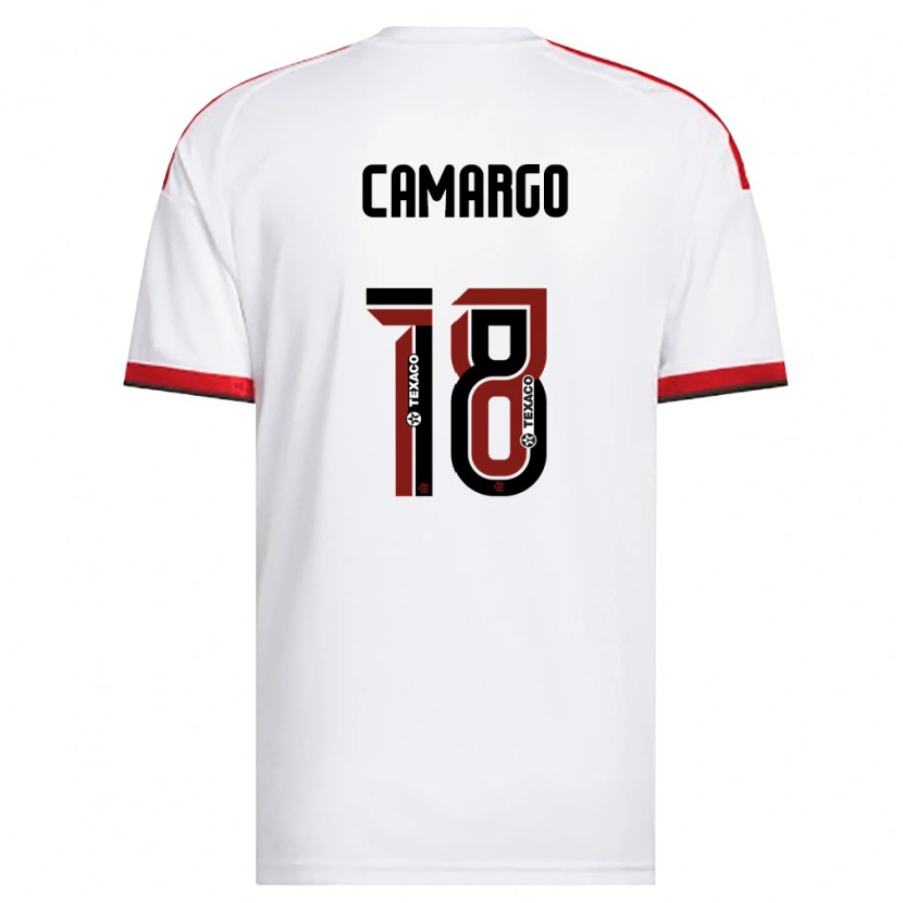 Danxen Kinder João Camargo #18 Weiß Rot Schwarz Auswärtstrikot Trikot 2026/27 T-Shirt Schweiz