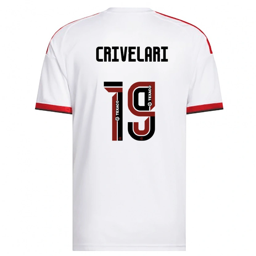 Danxen Kinder Crivelari #19 Weiß Rot Schwarz Auswärtstrikot Trikot 2026/27 T-Shirt Schweiz