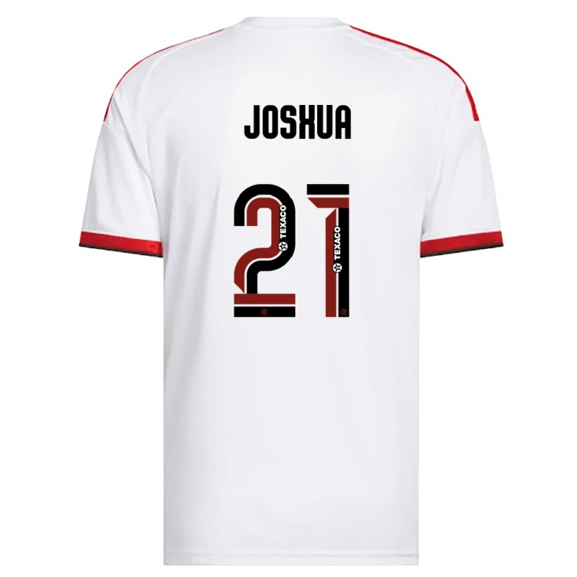 Danxen Kinder Caio Joshua Lana De Andrade #21 Weiß Rot Schwarz Auswärtstrikot Trikot 2026/27 T-Shirt Schweiz