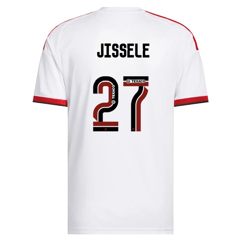 Danxen Kinder Jissele #27 Weiß Rot Schwarz Auswärtstrikot Trikot 2026/27 T-Shirt Schweiz