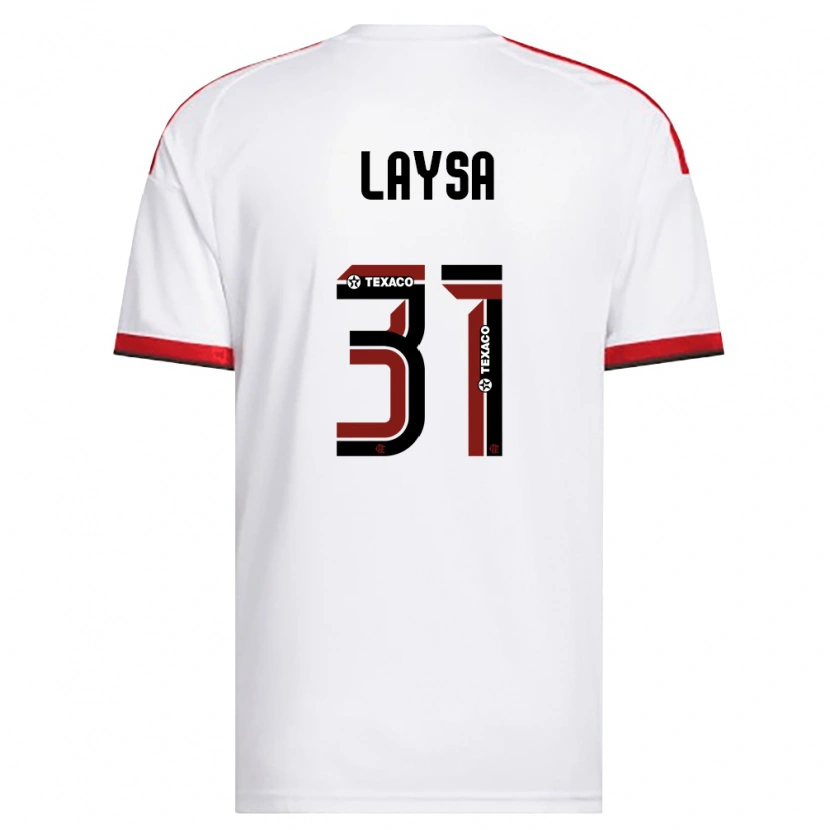 Danxen Kinder Laysa #31 Weiß Rot Schwarz Auswärtstrikot Trikot 2026/27 T-Shirt Schweiz