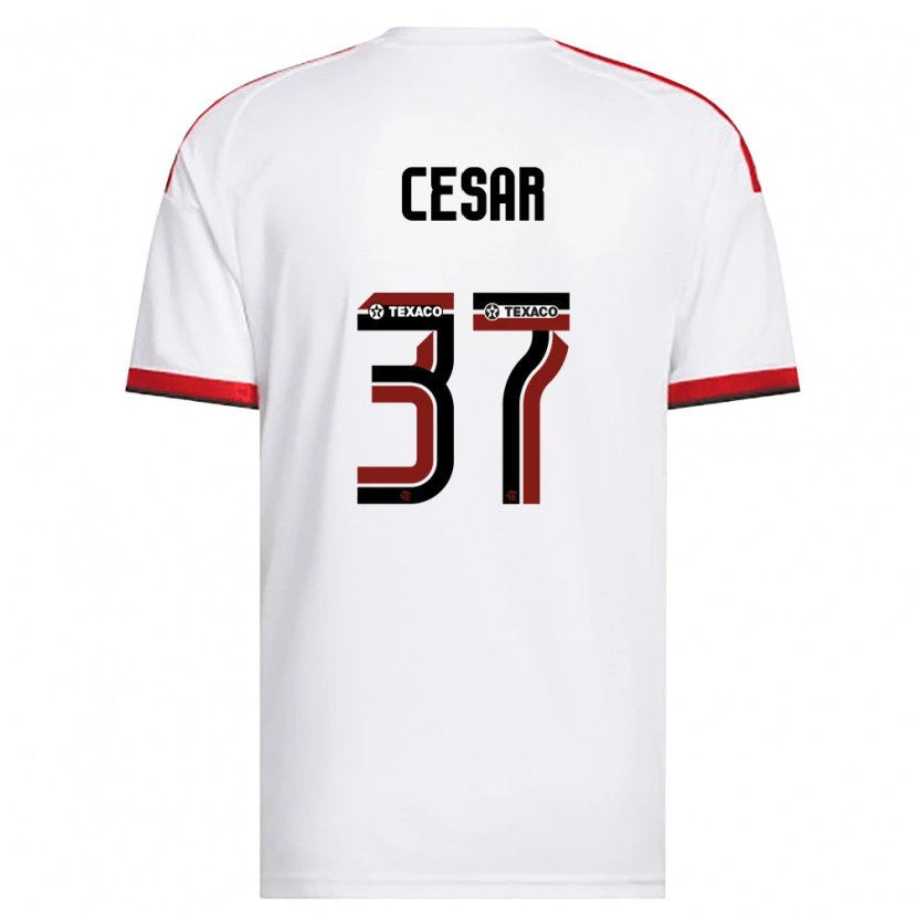 Danxen Kinder Cesar #37 Weiß Rot Schwarz Auswärtstrikot Trikot 2026/27 T-Shirt Schweiz