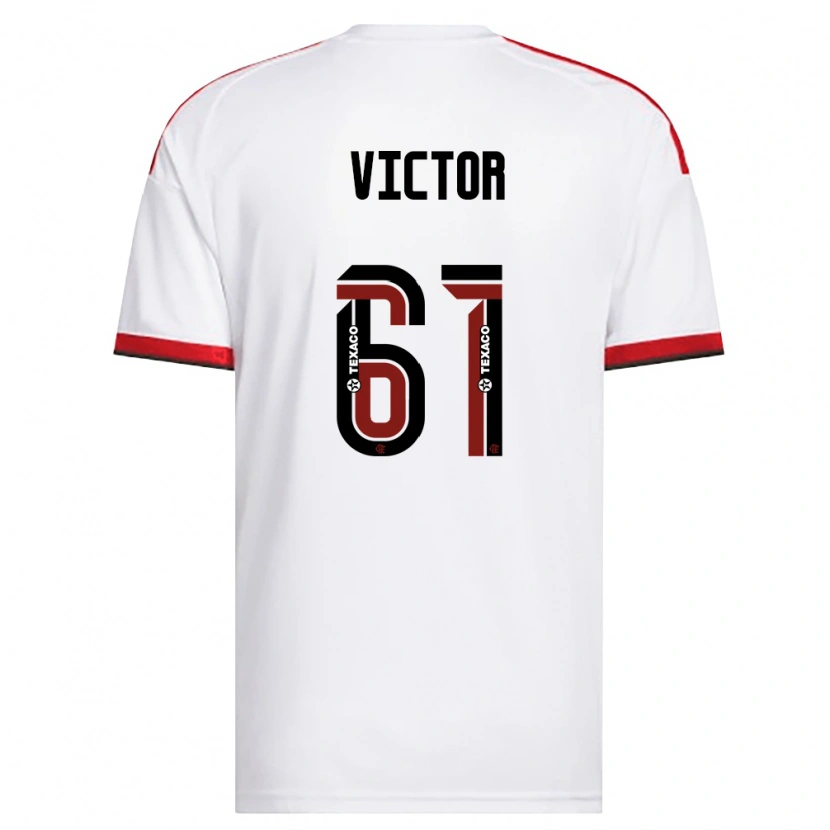 Danxen Kinder João Souza #61 Weiß Rot Schwarz Auswärtstrikot Trikot 2026/27 T-Shirt Schweiz
