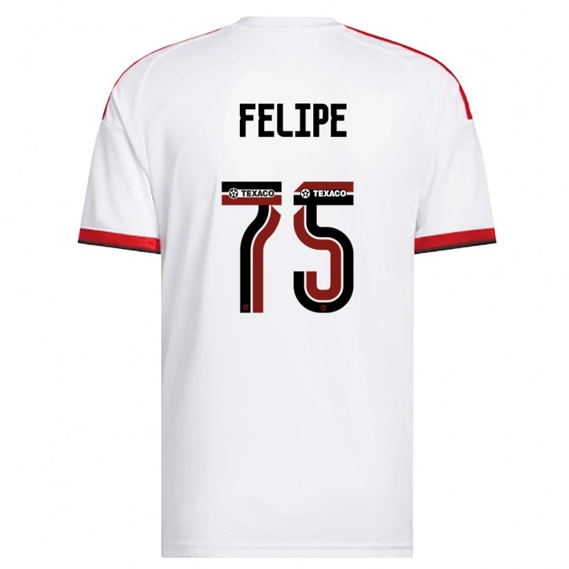 Danxen Kinder Luiz Felipe #75 Weiß Rot Schwarz Auswärtstrikot Trikot 2026/27 T-Shirt Schweiz