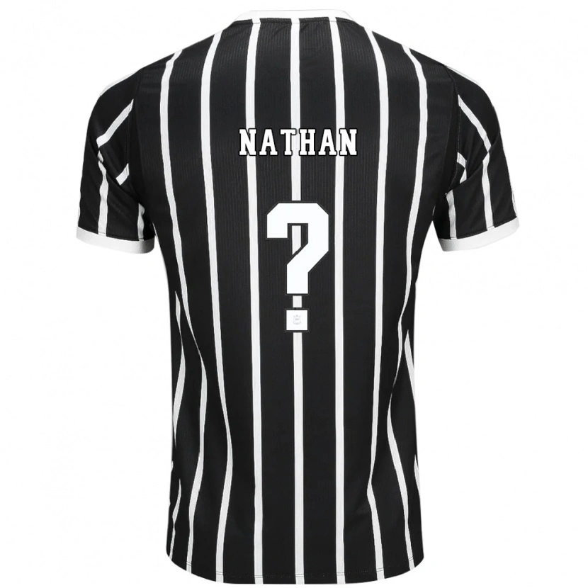 Danxen Kinder Nathan #0 Schwarz Weiß Rot Auswärtstrikot Trikot 2026/27 T-Shirt Schweiz