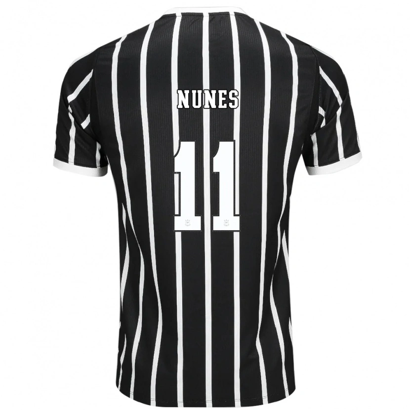 Danxen Kinder Gabi Nunes #11 Schwarz Weiß Rot Auswärtstrikot Trikot 2026/27 T-Shirt Schweiz