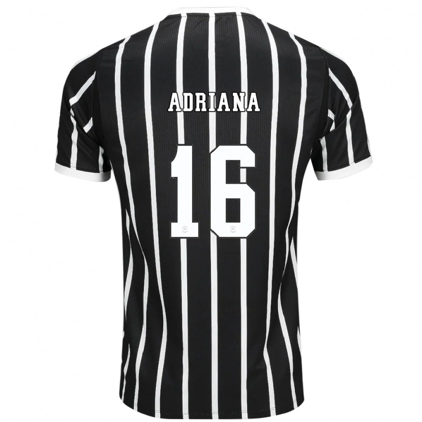 Danxen Kinder Adriana #16 Schwarz Weiß Rot Auswärtstrikot Trikot 2026/27 T-Shirt Schweiz