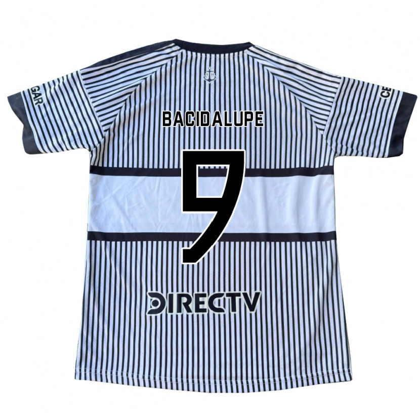 Danxen Kinder Rodrigo Bacidalupe #9 Weiß Schwarz Gelb Auswärtstrikot Trikot 2026/27 T-Shirt Schweiz