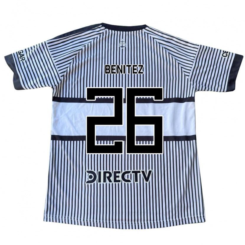 Danxen Kinder Lorena Benitez #26 Weiß Schwarz Gelb Auswärtstrikot Trikot 2026/27 T-Shirt Schweiz