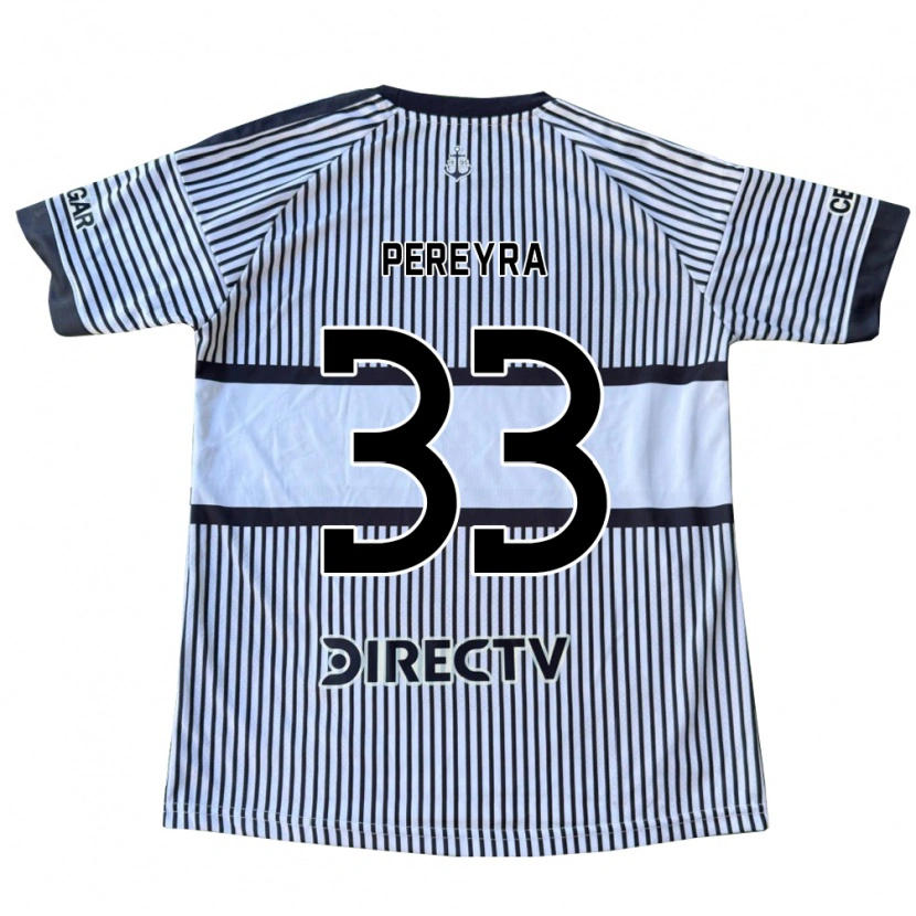 Danxen Kinder Araceli Pereyra #33 Weiß Schwarz Gelb Auswärtstrikot Trikot 2026/27 T-Shirt Schweiz