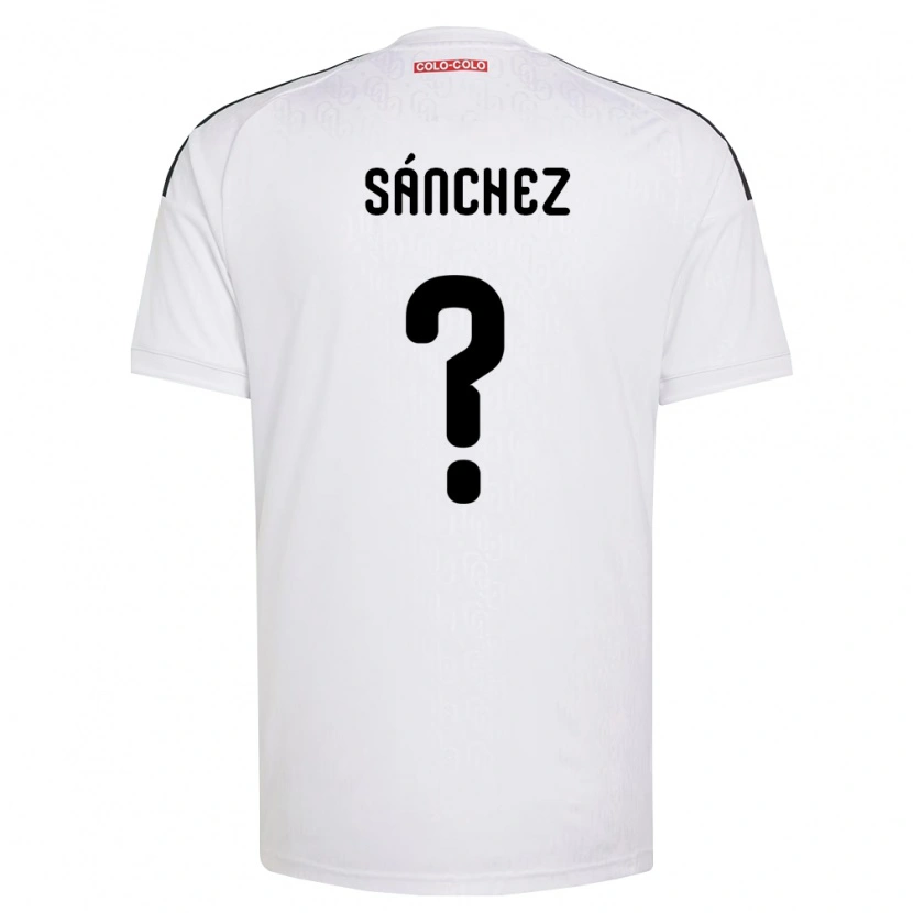 Danxen Herren Bastian Sánchez #0 Weiß Schwarz Heimtrikot Trikot 2026/27 T-Shirt Schweiz