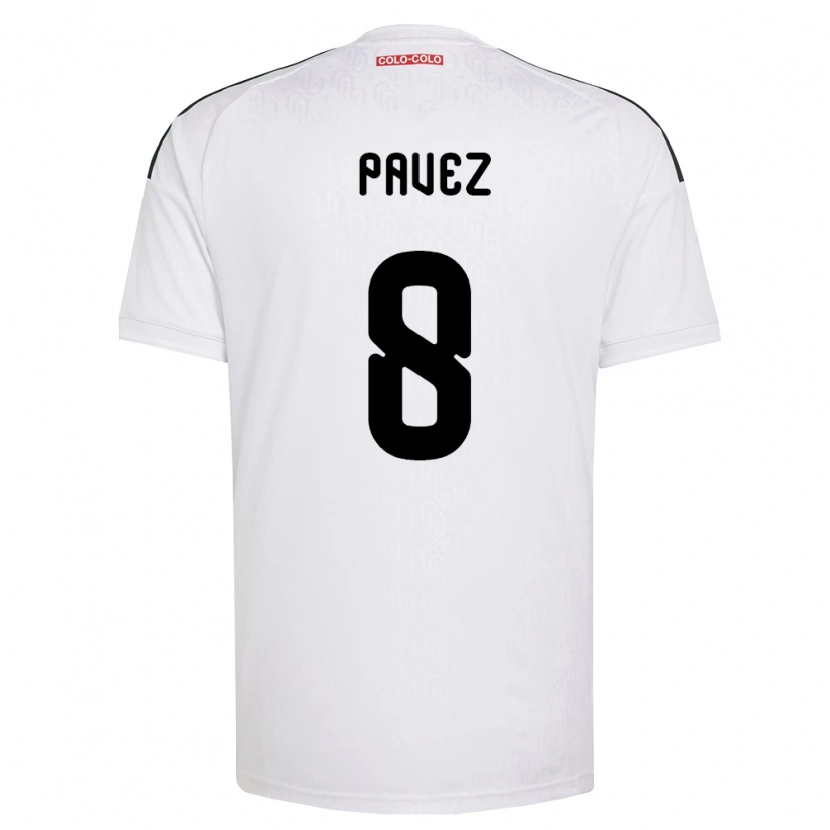 Danxen Herren Esteban Pavez #8 Weiß Schwarz Heimtrikot Trikot 2026/27 T-Shirt Schweiz