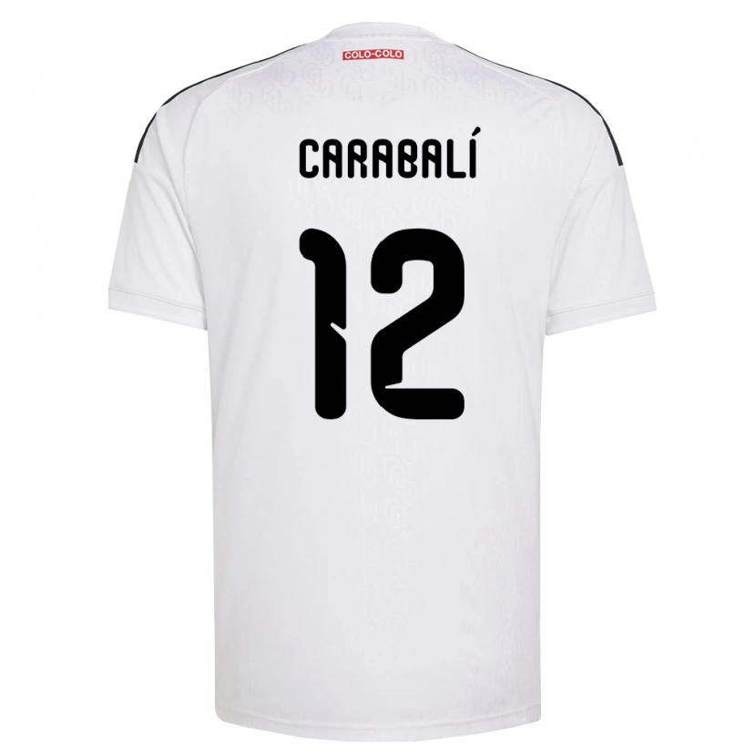 Danxen Herren Omar Carabalí #12 Weiß Schwarz Heimtrikot Trikot 2026/27 T-Shirt Schweiz