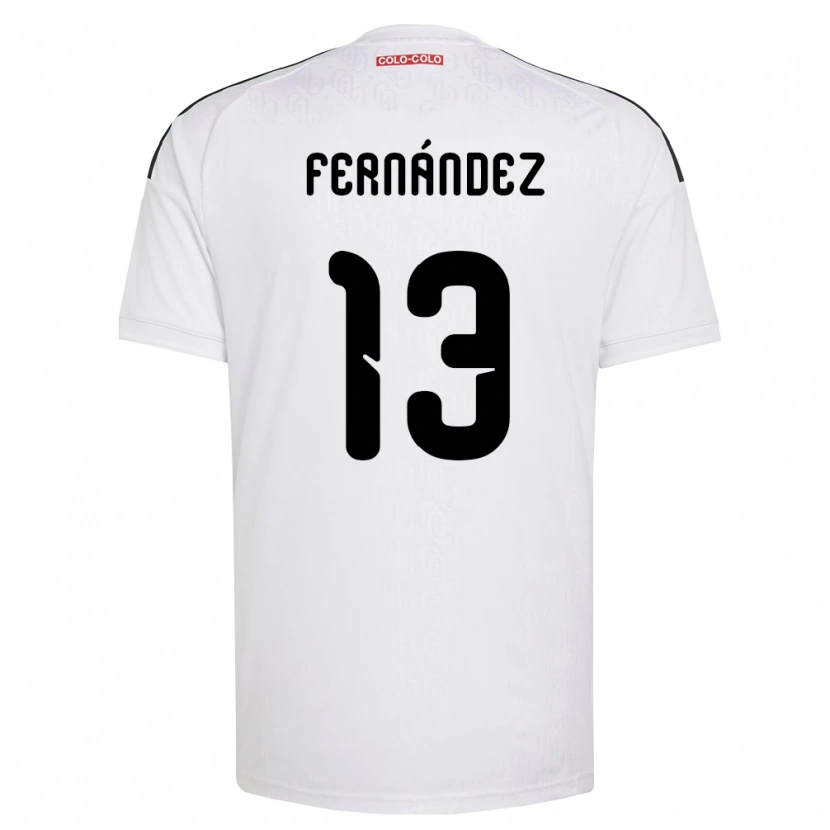 Danxen Herren Matías Fernández #13 Weiß Schwarz Heimtrikot Trikot 2026/27 T-Shirt Schweiz
