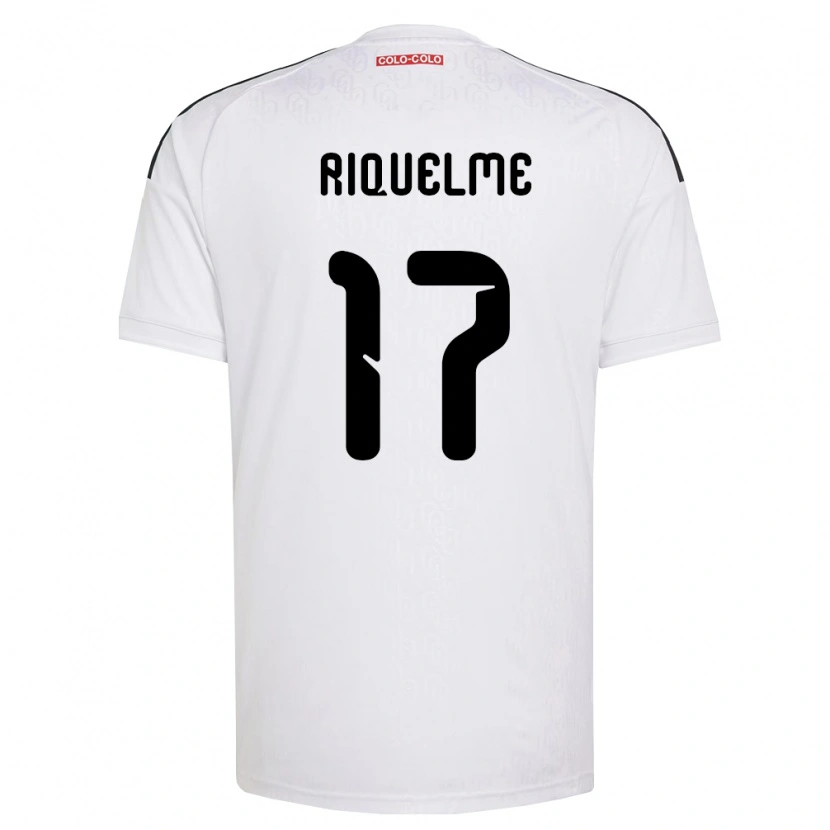 Danxen Herren Cristián Riquelme #17 Weiß Schwarz Heimtrikot Trikot 2026/27 T-Shirt Schweiz