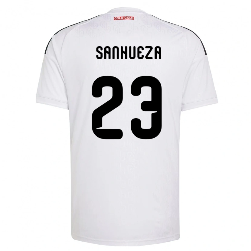Danxen Herren Nicol Sanhueza #23 Weiß Schwarz Heimtrikot Trikot 2026/27 T-Shirt Schweiz