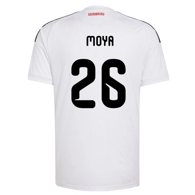 Danxen Herren Matías Moya #26 Weiß Schwarz Heimtrikot Trikot 2026/27 T-Shirt Schweiz