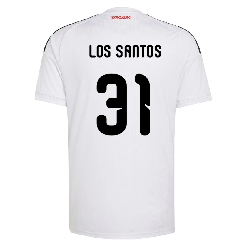 Danxen Herren Matías De Los Santos #31 Weiß Schwarz Heimtrikot Trikot 2026/27 T-Shirt Schweiz