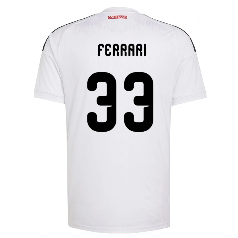 Danxen Herren Matías Ferrari #33 Weiß Schwarz Heimtrikot Trikot 2026/27 T-Shirt Schweiz