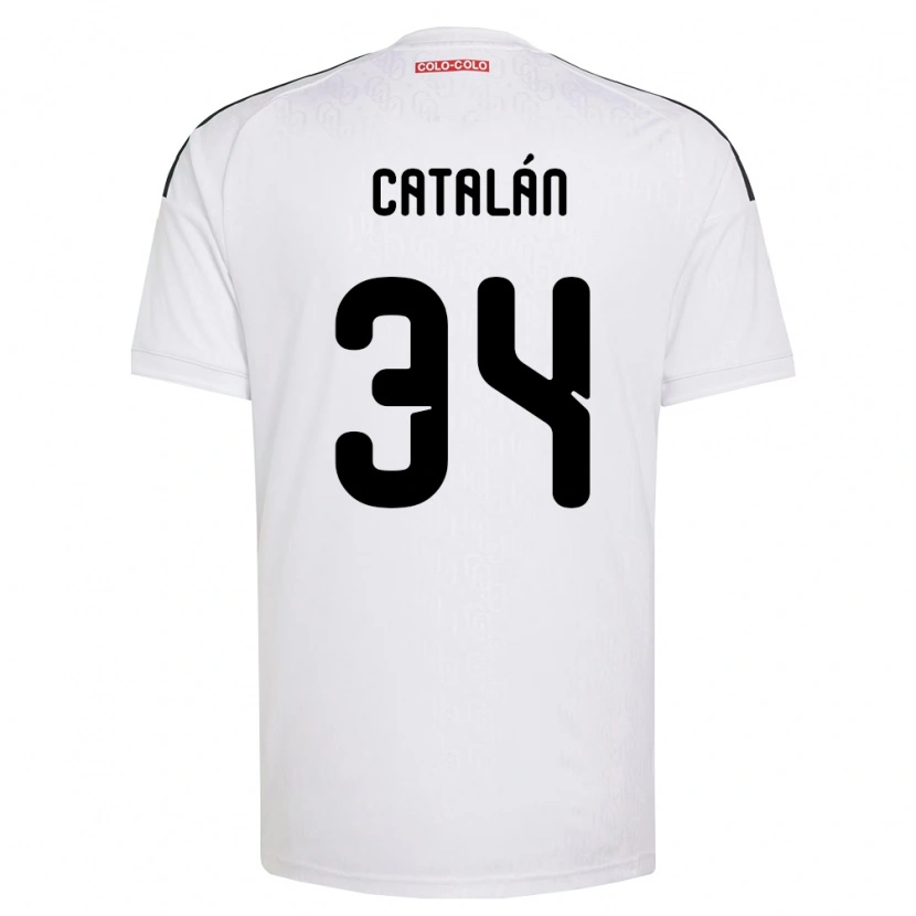 Danxen Herren Rodrigo Catalán #34 Weiß Schwarz Heimtrikot Trikot 2026/27 T-Shirt Schweiz