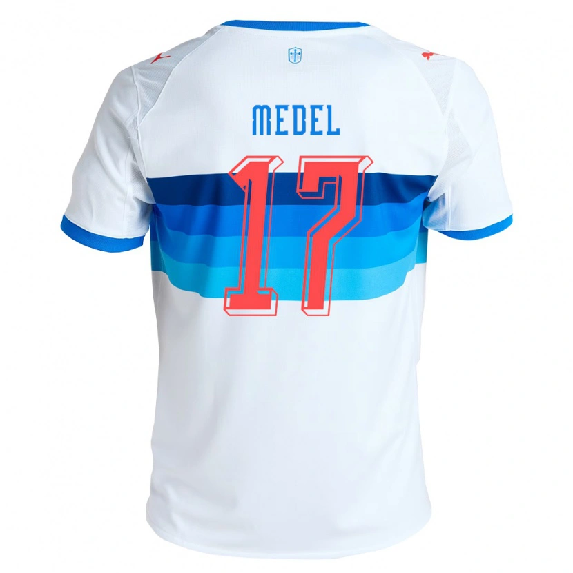 Danxen Herren Gary Medel #17 Weiß Himmelblau Heimtrikot Trikot 2026/27 T-Shirt Schweiz