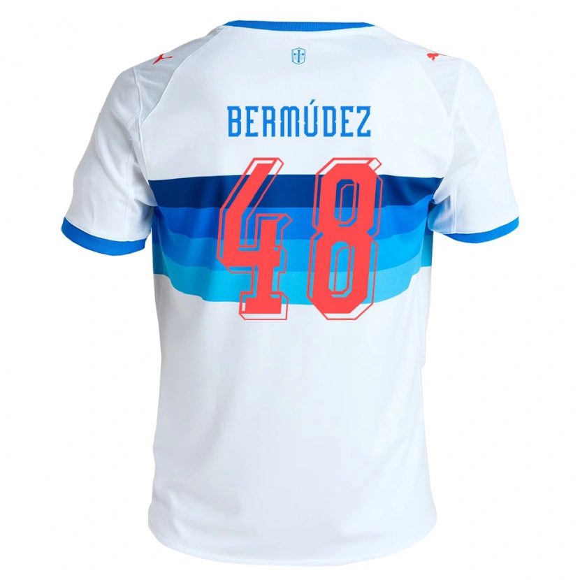 Danxen Herren Diego Bermúdez #48 Weiß Himmelblau Heimtrikot Trikot 2026/27 T-Shirt Schweiz