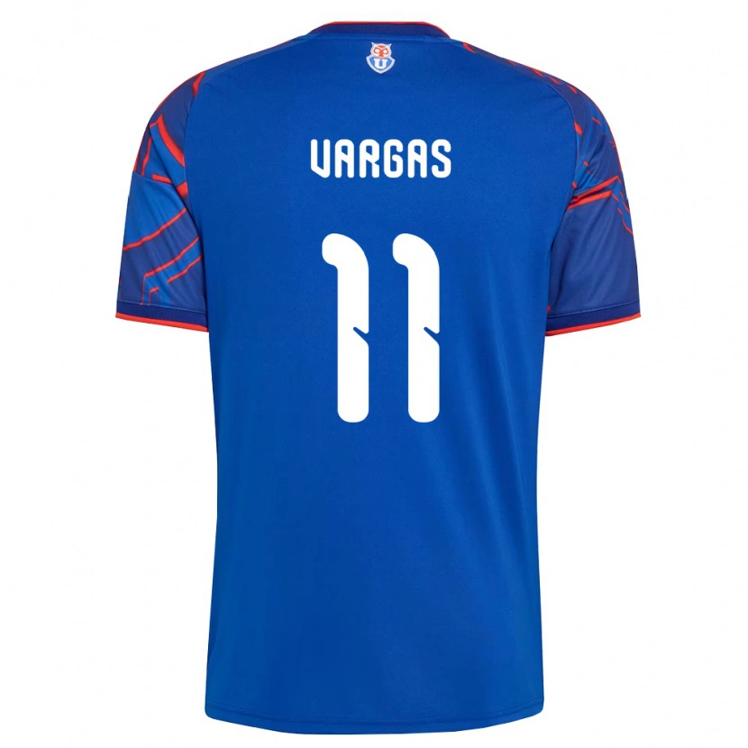 Danxen Herren Eduardo Vargas #11 Königsblau Rot Heimtrikot Trikot 2026/27 T-Shirt Schweiz