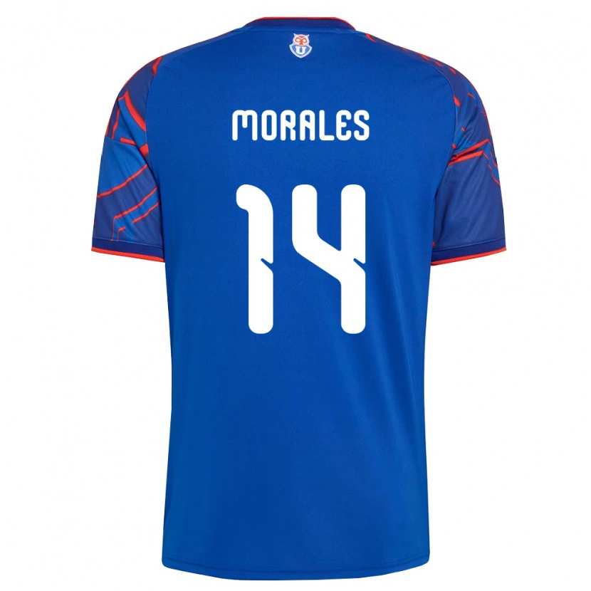 Danxen Herren Marcelo Morales #14 Königsblau Rot Heimtrikot Trikot 2026/27 T-Shirt Schweiz
