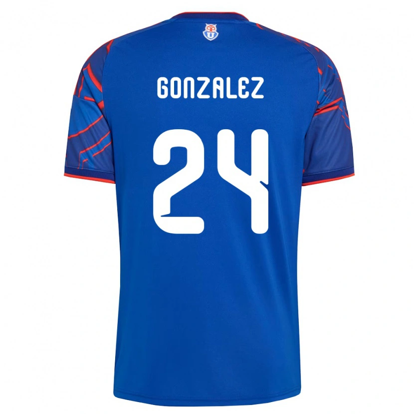 Danxen Herren Emma González #24 Königsblau Rot Heimtrikot Trikot 2026/27 T-Shirt Schweiz