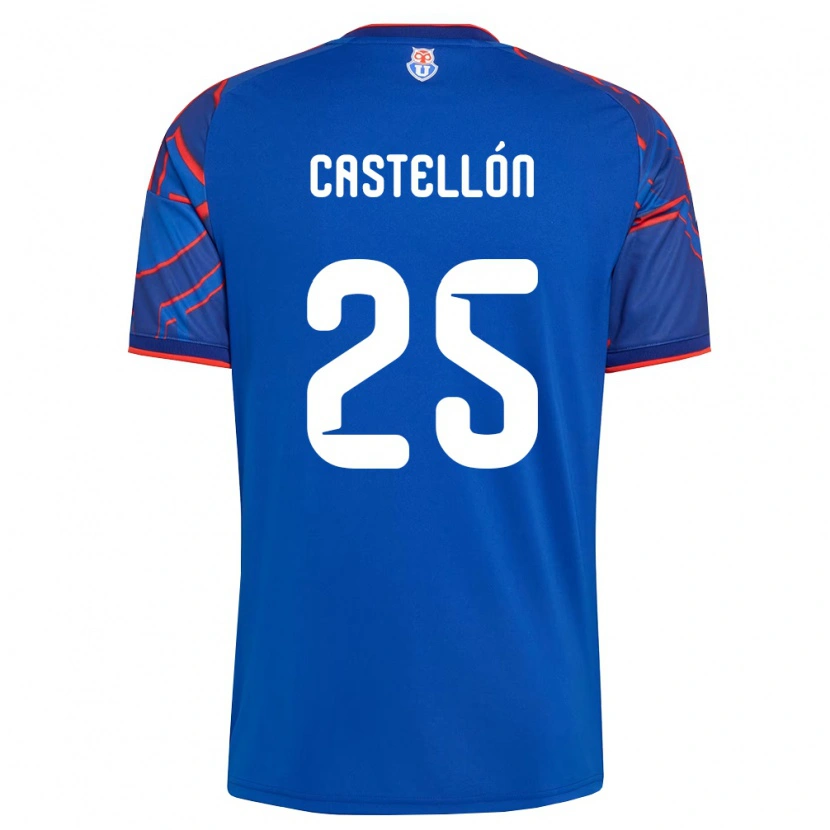 Danxen Herren Gabriel Castellón #25 Königsblau Rot Heimtrikot Trikot 2026/27 T-Shirt Schweiz