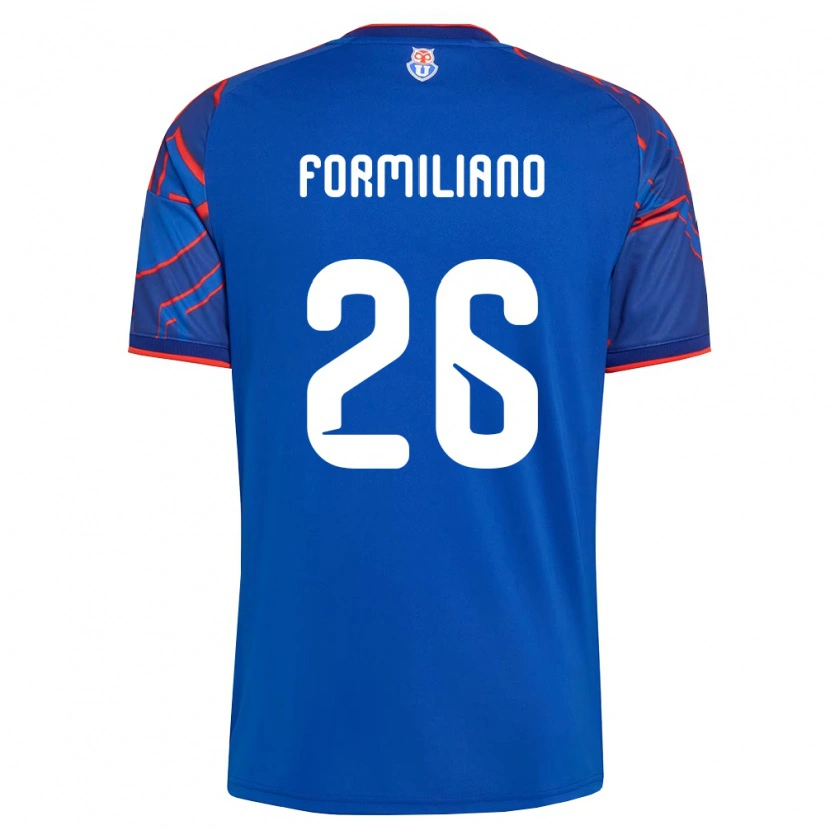 Danxen Herren Fabricio Formiliano #26 Königsblau Rot Heimtrikot Trikot 2026/27 T-Shirt Schweiz