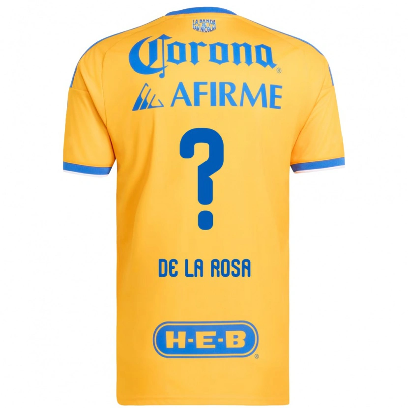 Danxen Herren Luis De La Rosa #0 Gelb Blau Heimtrikot Trikot 2026/27 T-Shirt Schweiz