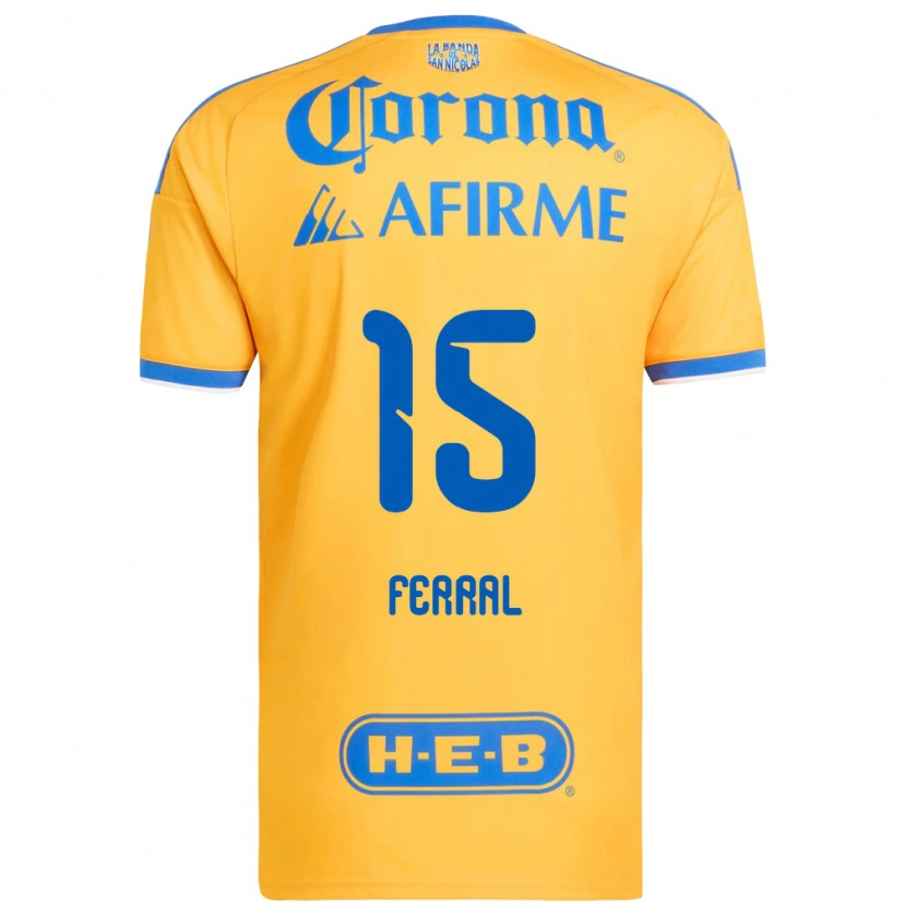 Danxen Herren Cristina Ferral #15 Gelb Blau Heimtrikot Trikot 2026/27 T-Shirt Schweiz