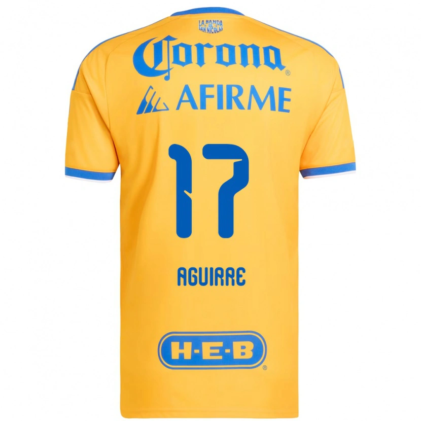 Danxen Herren Rodrigo Aguirre #17 Gelb Blau Heimtrikot Trikot 2026/27 T-Shirt Schweiz