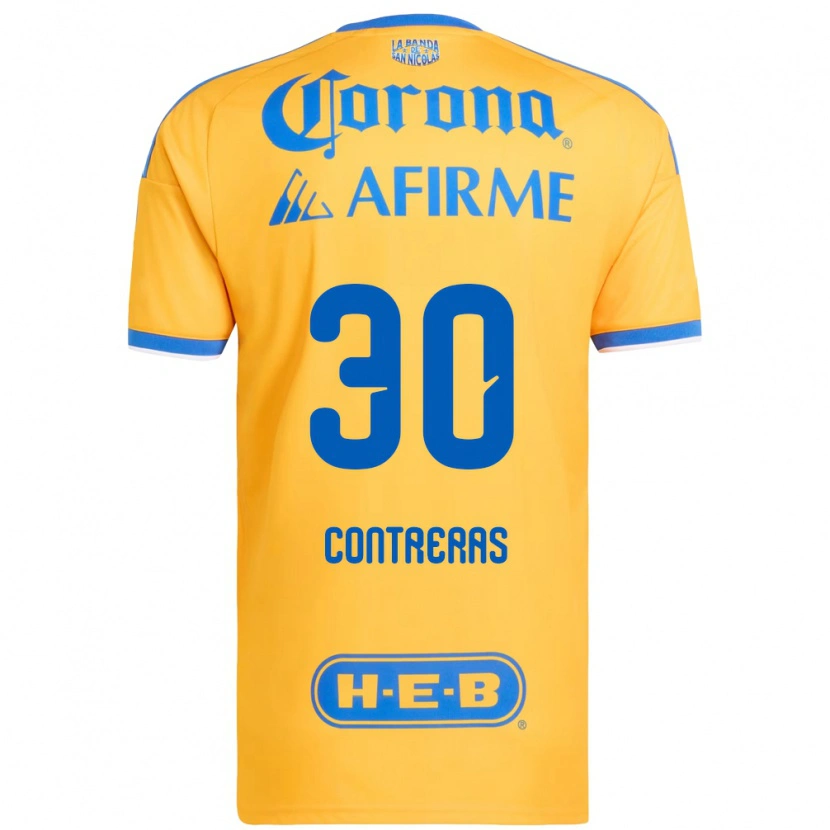 Danxen Herren Lizeth Contreras #30 Gelb Blau Heimtrikot Trikot 2026/27 T-Shirt Schweiz