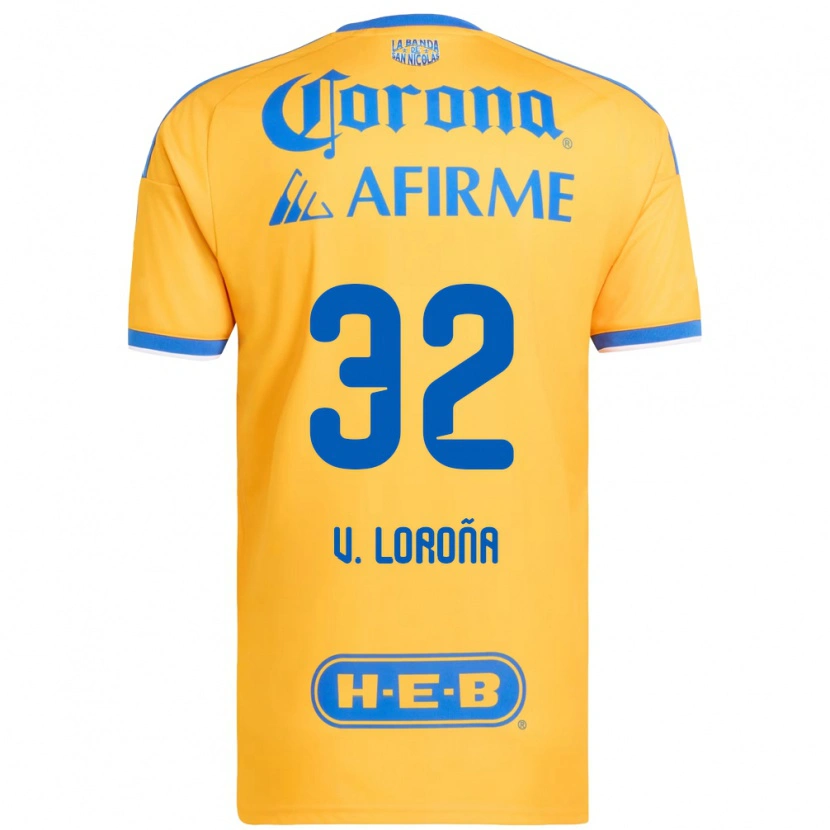 Danxen Herren Vladímir Loroña #32 Gelb Blau Heimtrikot Trikot 2026/27 T-Shirt Schweiz
