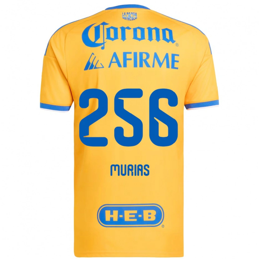 Danxen Herren Mauricio Murias #256 Gelb Blau Heimtrikot Trikot 2026/27 T-Shirt Schweiz