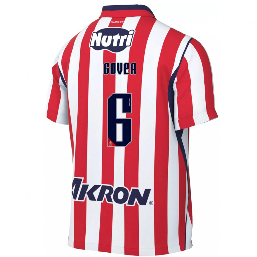 Danxen Herren Omar Govea #6 Rot Weiß Heimtrikot Trikot 2026/27 T-Shirt Schweiz