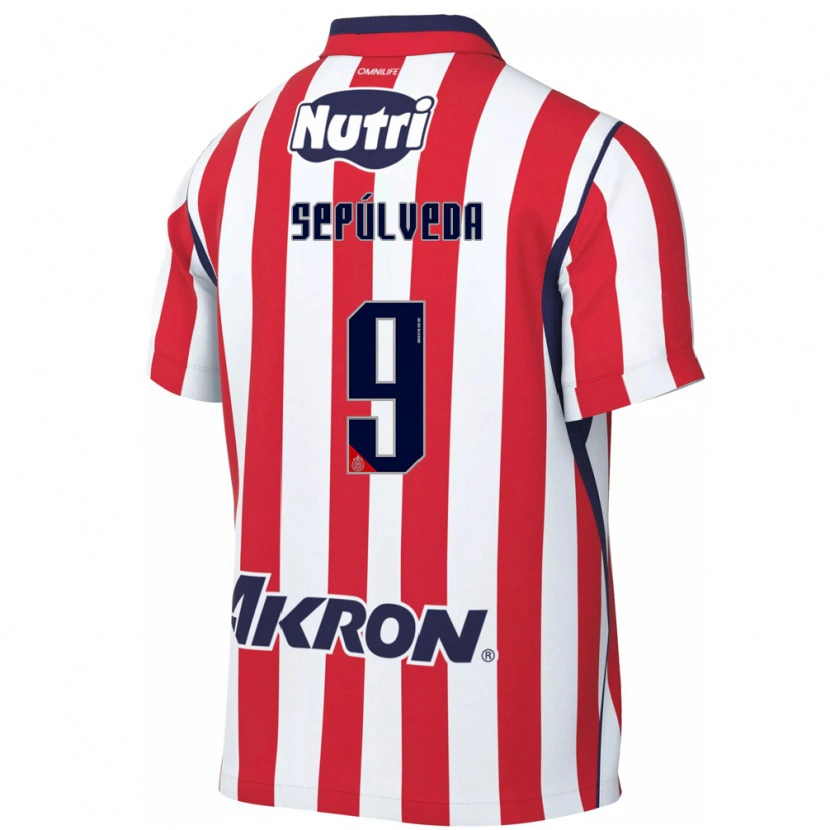 Danxen Herren Ángel Sepúlveda #9 Rot Weiß Heimtrikot Trikot 2026/27 T-Shirt Schweiz