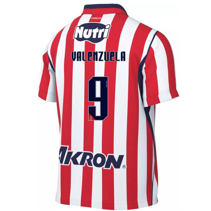 Danxen Herren Gabriela Valenzuela #9 Rot Weiß Heimtrikot Trikot 2026/27 T-Shirt Schweiz