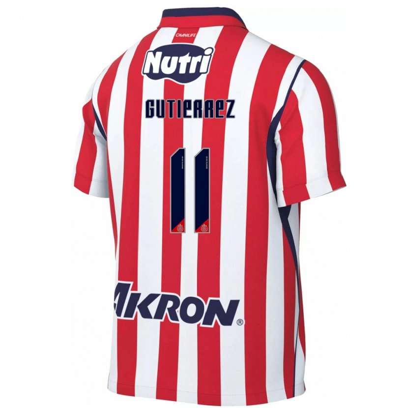 Danxen Herren Brian Gutiérrez #11 Rot Weiß Heimtrikot Trikot 2026/27 T-Shirt Schweiz