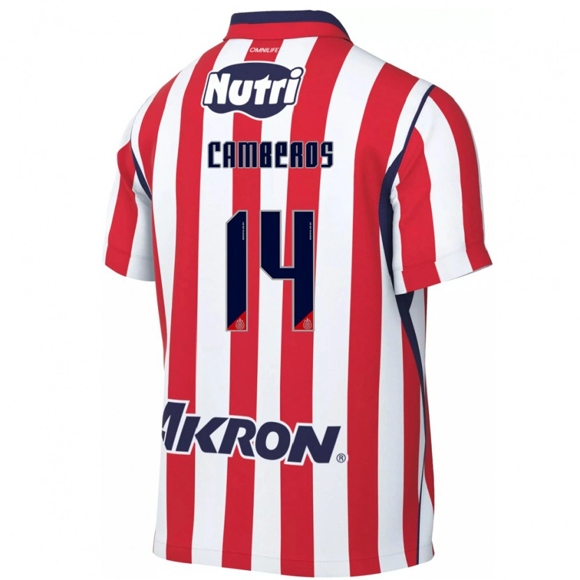 Danxen Herren Hugo Camberos #14 Rot Weiß Heimtrikot Trikot 2026/27 T-Shirt Schweiz