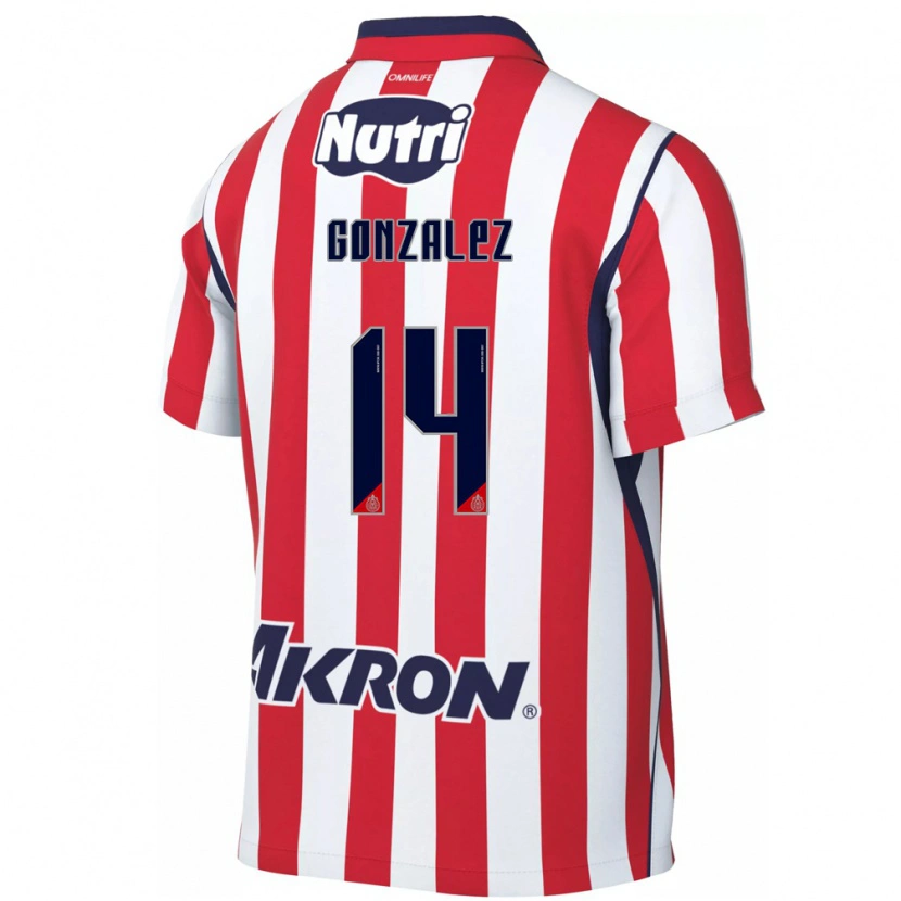 Danxen Herren Ivonne González #14 Rot Weiß Heimtrikot Trikot 2026/27 T-Shirt Schweiz