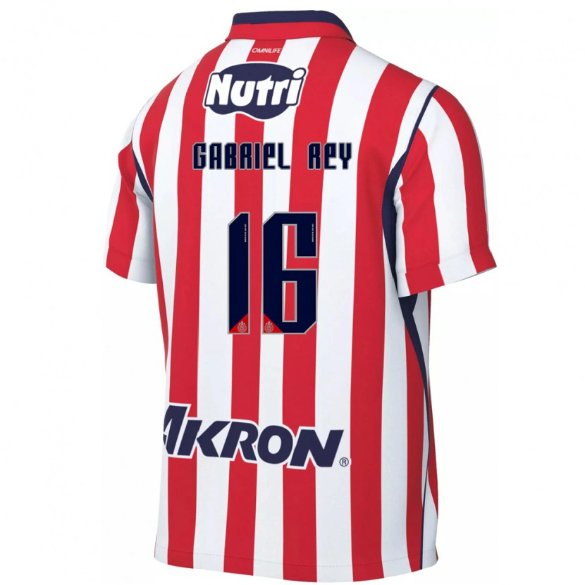 Danxen Herren Luis Gabriel Rey #16 Rot Weiß Heimtrikot Trikot 2026/27 T-Shirt Schweiz