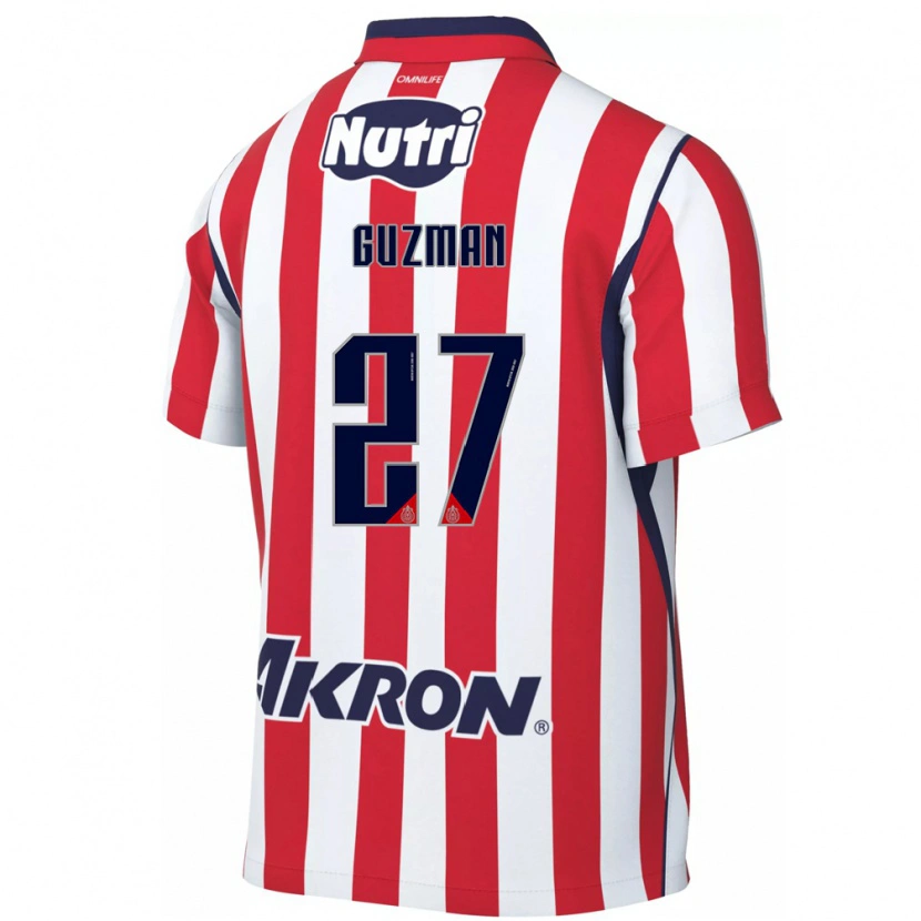 Danxen Herren Kinberly Guzmán #27 Rot Weiß Heimtrikot Trikot 2026/27 T-Shirt Schweiz