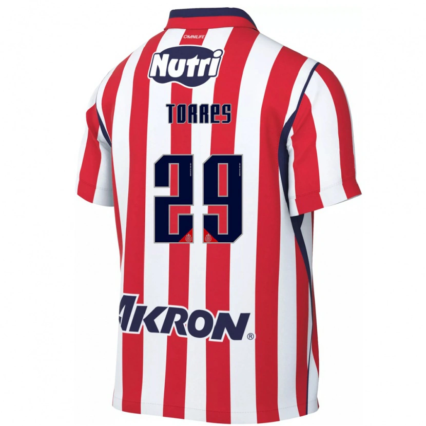 Danxen Herren Alan Torres #29 Rot Weiß Heimtrikot Trikot 2026/27 T-Shirt Schweiz