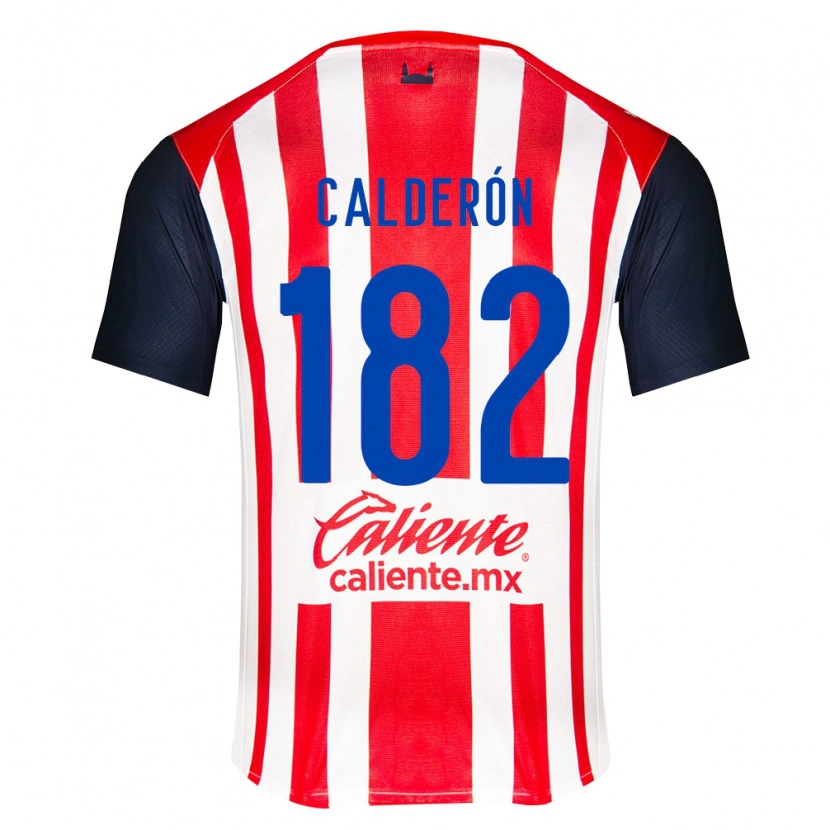 Danxen Herren Leonel Calderón #182 Rot Schwarz Weiß Heimtrikot Trikot 2026/27 T-Shirt Schweiz