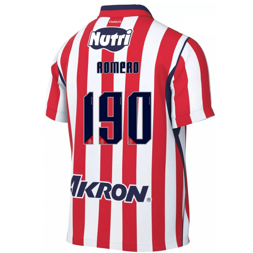 Danxen Herren Ángel Romero #190 Rot Weiß Heimtrikot Trikot 2026/27 T-Shirt Schweiz