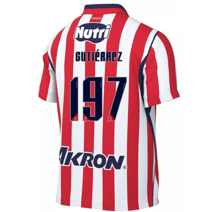 Danxen Herren Bryan Gutiérrez #197 Rot Weiß Heimtrikot Trikot 2026/27 T-Shirt Schweiz