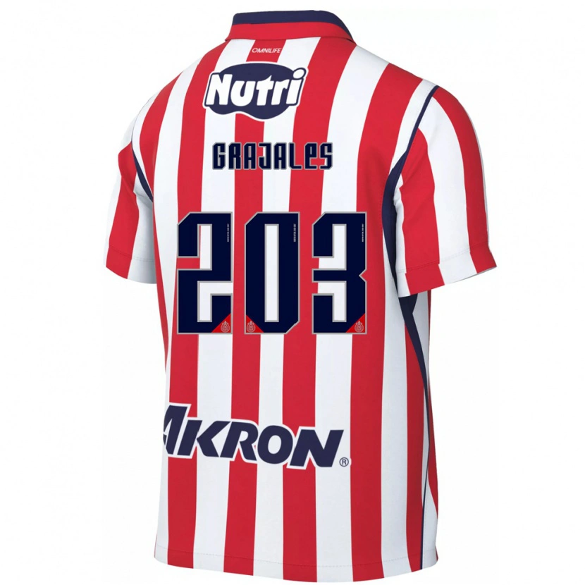 Danxen Herren Jhonnatan Grajales #203 Rot Weiß Heimtrikot Trikot 2026/27 T-Shirt Schweiz